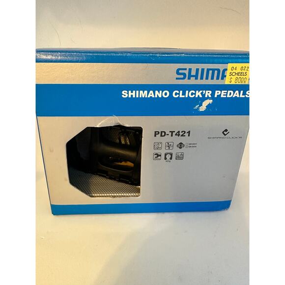 10	Shimano Click'r Pedals; PD-T421; NIB - Picture 1 of 4